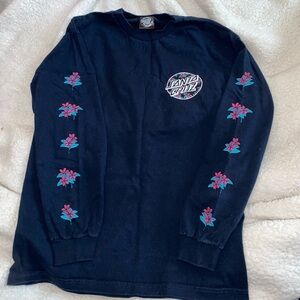 Navy Blue Santa Cruz long sleeve